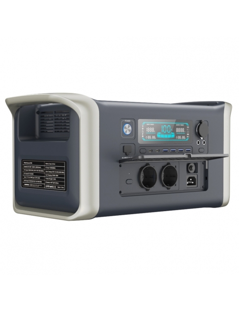 UAPOW Apower1000 Stazione di alimentazione portatile generatore solare LiFePO4 da 1024Wh uscita CA 1800W ricarica PD 100W Vendite Flash