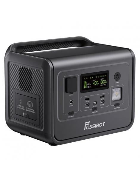 FOSSiBOT F800 Generatore Portatile Generatore Solare LiFePO4 da 512Wh - Nero 2025