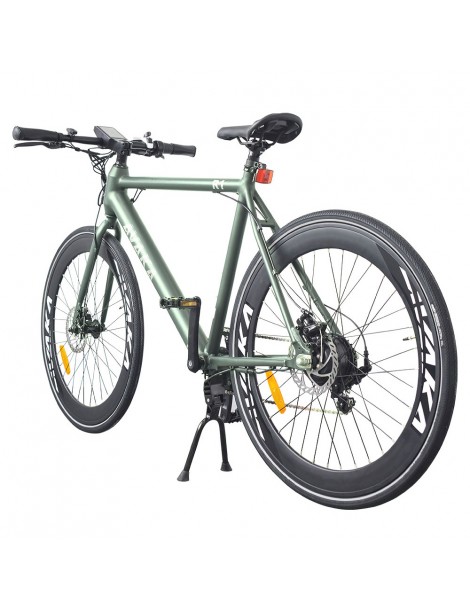 AVAKA R1 Bicicletta elettrica 250W Motore Batteria 9Ah - Verde militare opaco Qualità
