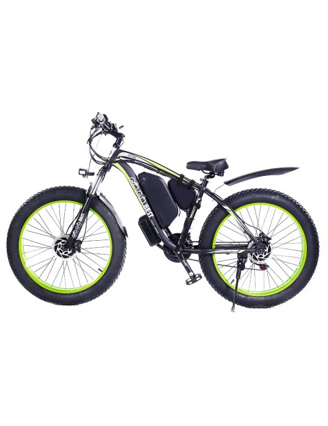 GOGOBEST GF700 26*4.0 Pneumatici Grassi Mountain Bike Elettrica 1000W Motore Brushless 48V 17 5Ah Batteria – Verde Vendita