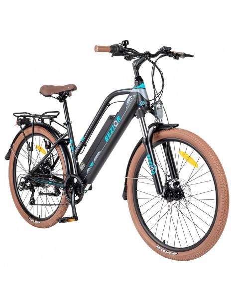 Bezior M2 Pro Ciclomotore elettrico 500W Motore 12.5Ah Batteria- Nero Pezzi Unici