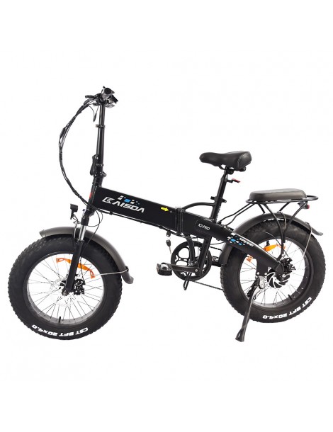 KAISDA K2 Pro 20*4.0 pollici Ciclomotore Elettrico Pieghevole con Pneumatici Grassi - Motore Bafang 350W e batteria 48V 12.8Ah Qualità Garantita