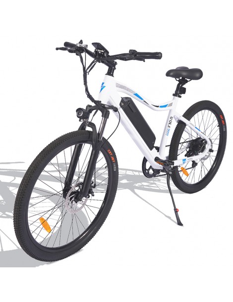 FAFREES F100 26' Bici elettrica 33 KMPH Mountain Ebike Adulti 350 W Motore 48 V 11 6 Ah Batteria rimovibile-Bianco Promozione Limitata
