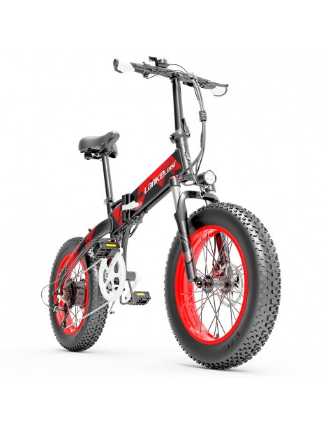 LANKELEISI X2000PLUS 10.4Ah 48V 1000W Ciclomotore Elettrico Bici Pieghevole Novità