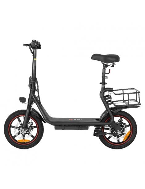 DYU C4 Scooter elettrico motore 250W batteria 36V 10AH - Nero Presa