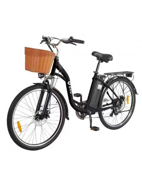 DYU C6 Bicicletta elettrica motore da 350W batteria da 12 5AH - Nero Outlet