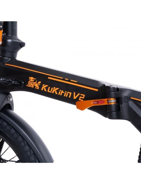 KuKirin V2 Bici Elettrica Pieghevole da Città Pneumatici da 20'' Batteria rimovibile da 36V 7.5Ah Motore da 430W 25km/h Vendita Economica