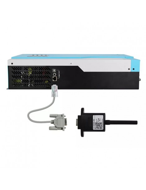 DAXTROMN Inverter Solare Off Grid da 3 5KW Caricatore MPPT da 24V DC 100A Sinusoidale Puro con Ingresso PV 450VDC e WiFi Soddisfazione Garantita