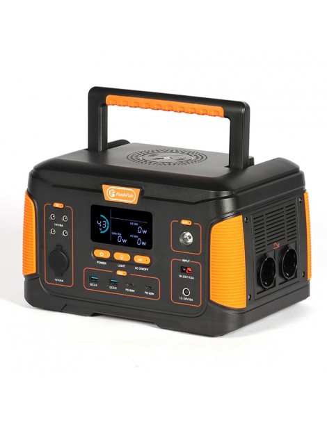 Flashfish J1000 Plus Generatore solare portatile 1000W/932 4Wh ricarica wireless 15W versione UE Consegna Veloce