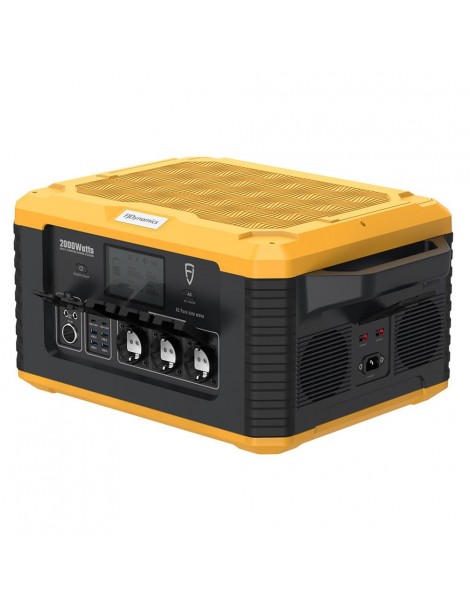 Fjdynamics Powersec MP2000 2264W/2000W Generatore Solare Portatile A Centrale Elettrica Pacco Batterie Rimovibile 12 Uscite Promozione Limitata