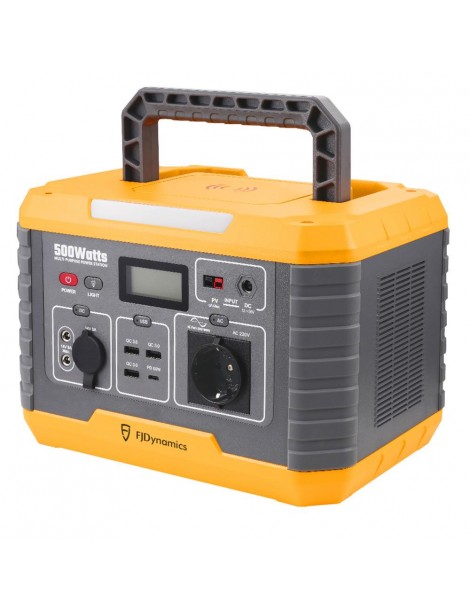 Fjdynamics Powersec MP500 520Wh/500W Centrale Elettrica Portatile Ricarica Wireless 10W 8 Porte Di Uscita Versione UE Fino Al -60%