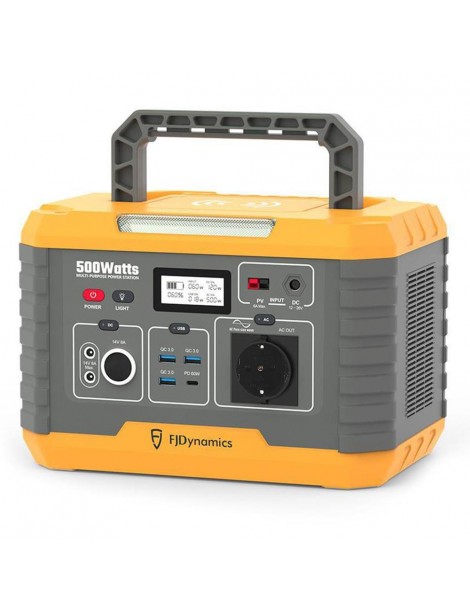 Fjdynamics Powersec MP500 520Wh/500W Centrale Elettrica Portatile Ricarica Wireless 10W 8 Porte Di Uscita Versione UE Fino Al -60%