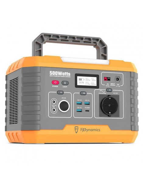 Fjdynamics Powersec MP500 520Wh/500W Centrale Elettrica Portatile Ricarica Wireless 10W 8 Porte Di Uscita Versione UE Fino Al -60%