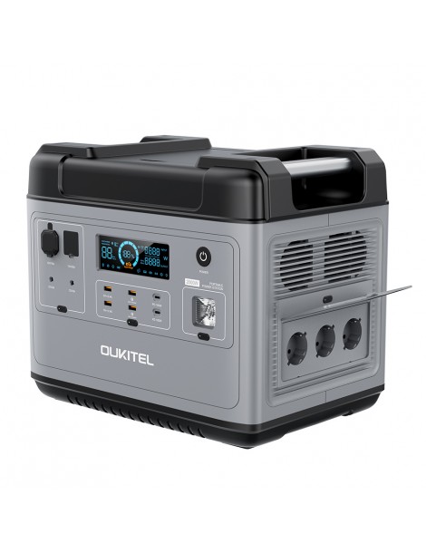 OUKITEL P2001 Ultimate 2000Wh/2000W Stazione di Alimentazione Portatile con Ricarica Super Rapida Spina UE Prezzo Ridotto