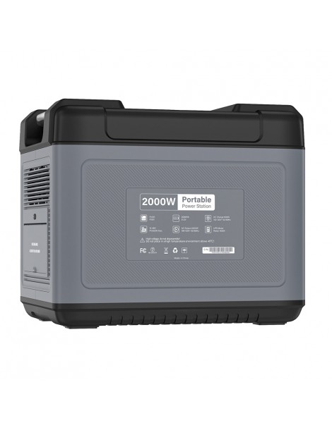 OUKITEL P2001 Ultimate 2000Wh/2000W Stazione di Alimentazione Portatile con Ricarica Super Rapida Spina UE Prezzo Ridotto