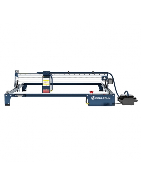 SCULPFUN S30 Ultra 33W Taglierina per incisioni laser Air Assist automatico 0.08x0.10mm Focus laser 600*600mm - EU Plug Promozione