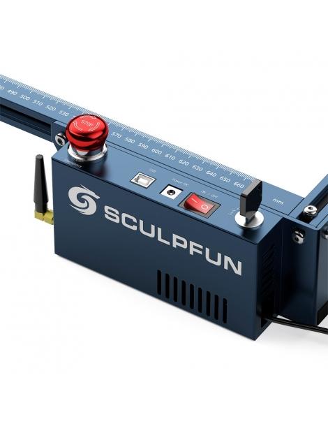 SCULPFUN S30 Ultra 33W Taglierina per incisioni laser Air Assist automatico 0.08x0.10mm Focus laser 600*600mm - EU Plug Promozione