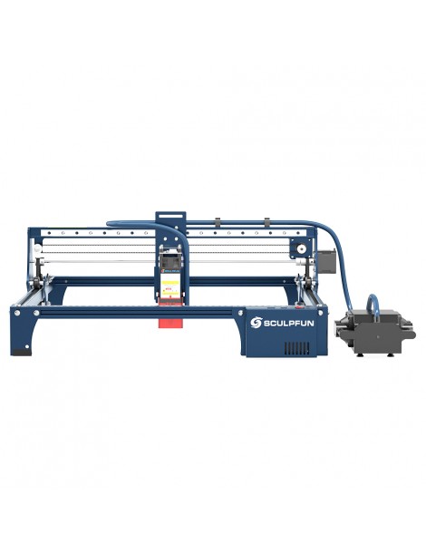 SCULPFUN S30 5W Taglierina con incisione laser assistenza automatica ad aria lente sostituibile scheda madre a 32 bit Soddisfazione Garantita