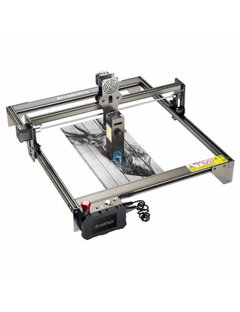 Taglierina per Incisione Laser ATOMSTACK S10 Pro 10W Potenza Macchina 50W Messa a Fuoco Fissa Spot Compresso 0 08x0 06mm Negozio