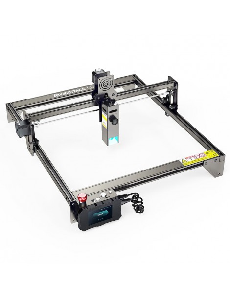 Taglierina per Incisione Laser ATOMSTACK S10 Pro 10W Potenza Macchina 50W Messa a Fuoco Fissa Spot Compresso 0 08x0 06mm Negozio