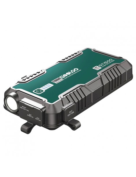 GOOLOO GT1500 avviatore di emergenza avviamento auto con picco di 1500A alimentatore portatile impermeabile da 12 V 50% di sconto con spedizione gratuita