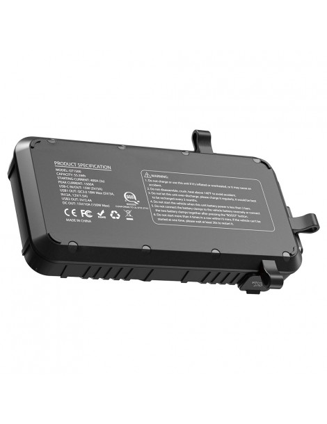 GOOLOO GT1500 avviatore di emergenza avviamento auto con picco di 1500A alimentatore portatile impermeabile da 12 V 50% di sconto con spedizione gratuita
