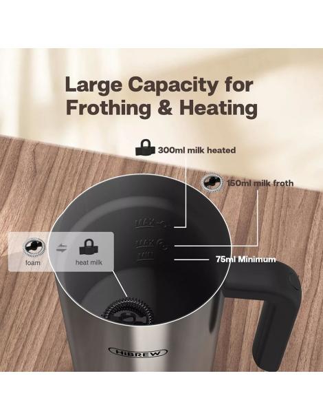 HiBREW M3 Schiumatore 4 in 1 Scaldalatte freddo/caldo completamente automatico Super Saving Price