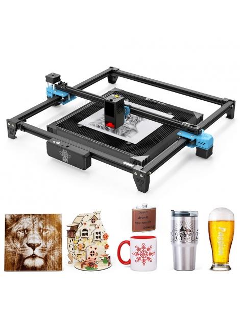 TWO TREES TTS-20 Pro 20W Laser Engraver Cutter con kit di assistenza pneumatica letto laser 0.08*0.08mm 418x418mm Promozione Limitata