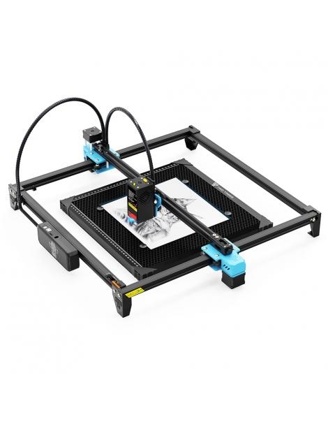 TWO TREES TTS-20 Pro 20W Laser Engraver Cutter con kit di assistenza pneumatica letto laser 0.08*0.08mm 418x418mm Promozione Limitata