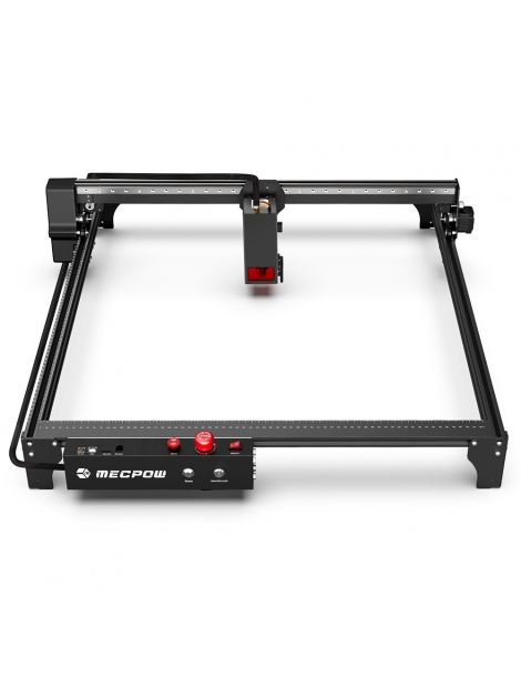 Mecpow X5 Pro 33W Macchina per incisione laser area di incisione 600x600mm spot laser con assistenza pneumatica automatica Economico