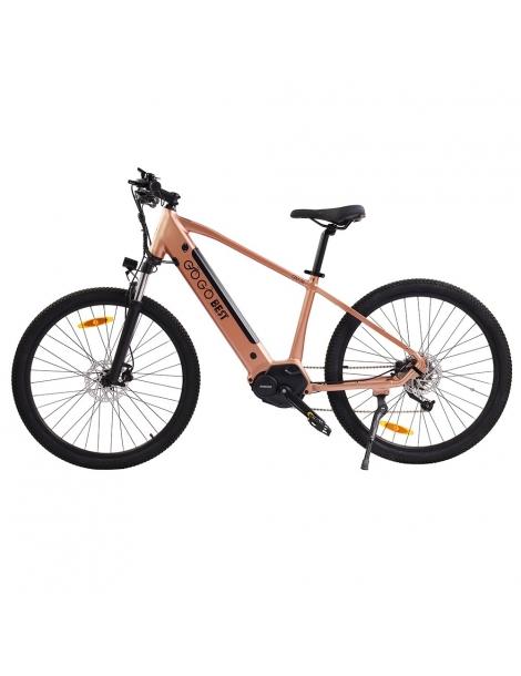 GOGOBEST GM26 Bicicletta elettrica da città motore mid-drive 36V 250W batteria 10Ah freno a disco idraulico - Oro Offerta speciale della fabbrica
