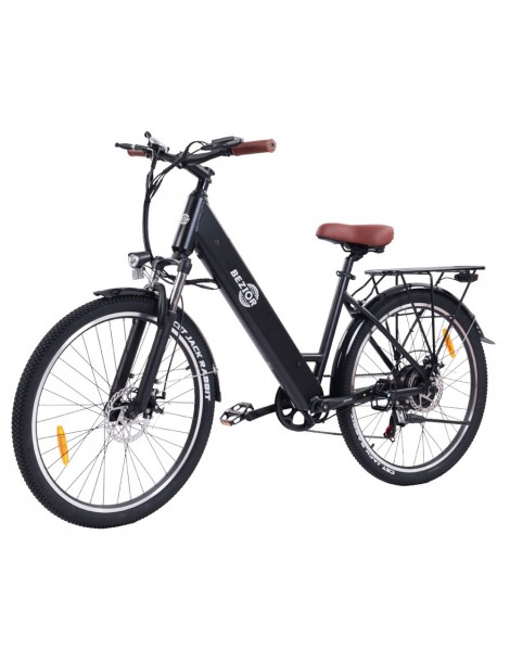 BEZIOR M3 26*2.1 Pollici CST Pneumatici Bici Elettrica Motore 48V 500W Batteria 10.4Ah Velocità Massima 32km/h - Nero Officina