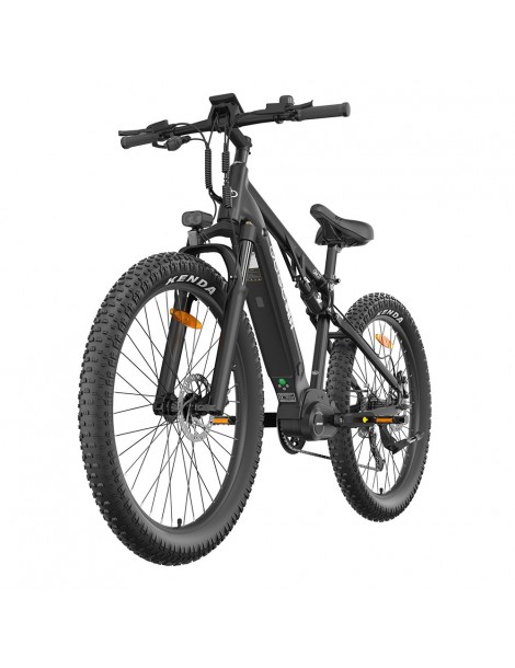 GOGOBEST GM27 Bicicletta elettrica 48V 350W Motore centrale Freno a disco idraulico - Nero Black Friday Prezzi