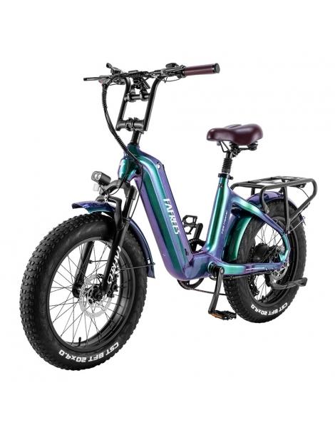 FAFREES F20 Master E-bike 20*4.0 pollici pneumatico 500W trazione posteriore 25km/h velocità massima-Verde Pezzi Unici