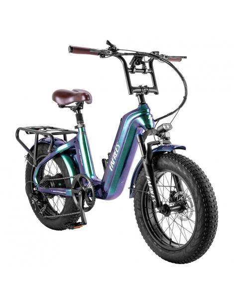 FAFREES F20 Master E-bike 20*4.0 pollici pneumatico 500W trazione posteriore 25km/h velocità massima-Verde Pezzi Unici