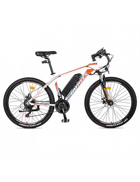 FAFREES Bici elettrica da 26 pollici 250 W con batteria agli ioni di litio da 36 V 10 Ah SHIMANO 21 velocità-Bianco Grandi sconti