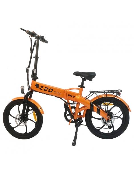 PVY Z20 Pro Bicicletta elettrica pieghevole motore al mozzo da 250W batteria da 36V 10.4Ah pneumatico da 20" - Arancione Ultimi due giorni