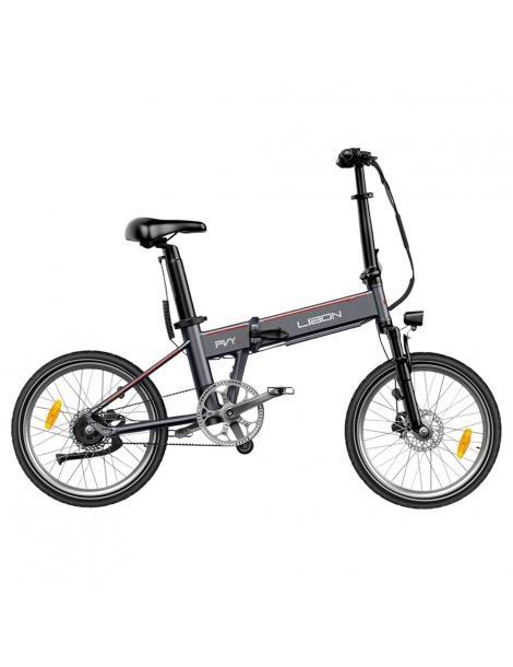 PVY LIBON Bicicletta elettrica pieghevole da città motore 500W 36V 20.4Ah pneumatici 20*2.5” 25km/h 260km - Grigio Fino al 60% di sconto