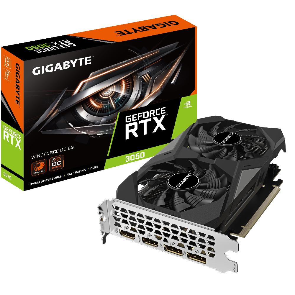 Gigabyte GeForce RTX 3050 WINDFORCE OC 6G NVIDIA 6 GB GDDR6 Italia