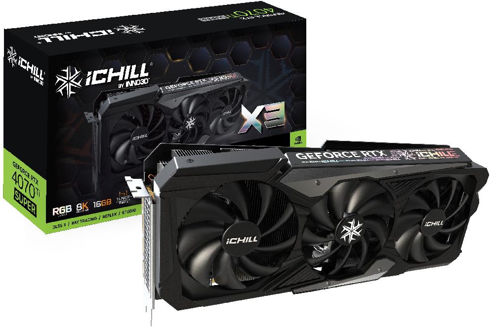 Inno3D iChill GEFORCE RTX 4070 Ti SUPER X3 NVIDIA 16 GB GDDR6X Qualità
