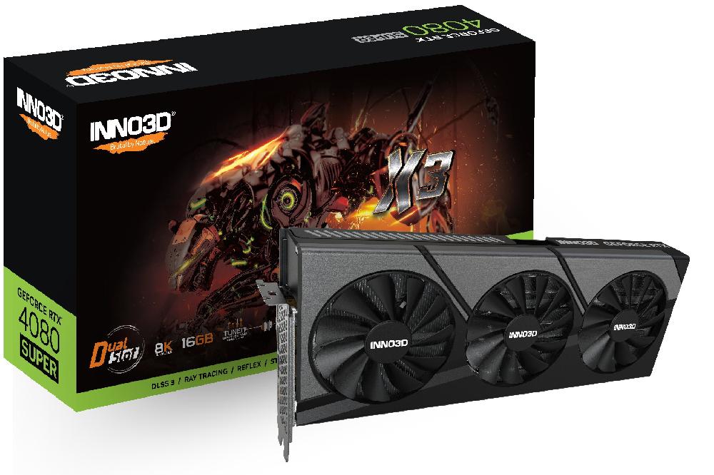 Inno3D GEFORCE RTX 4080 SUPER X3 NVIDIA 16 GB GDDR6X Pezzi Unici