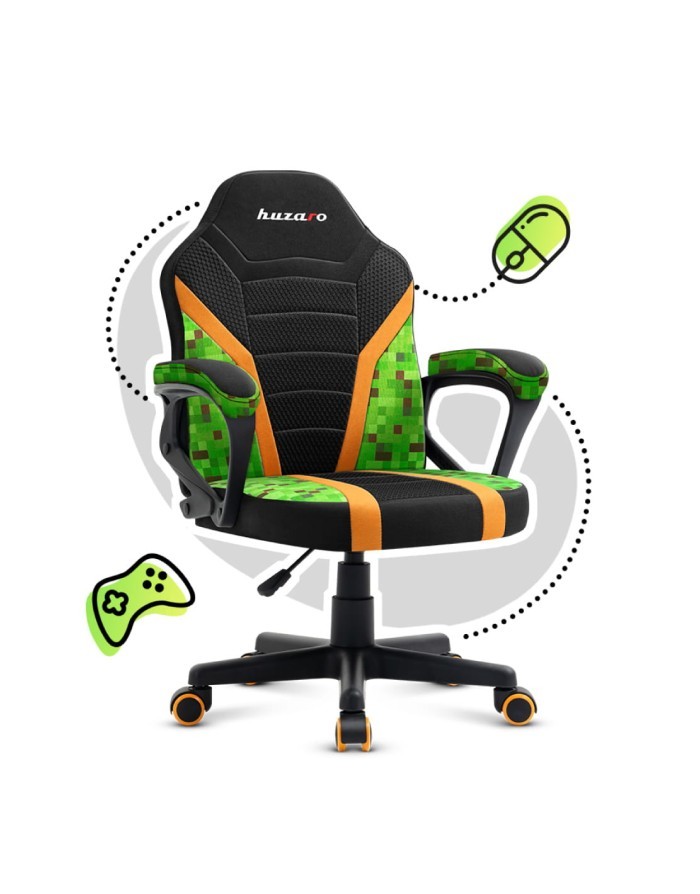 Huzaro Ranger 1.0 Pixel mesh Seduta piatta Schienale a rete Cyber Monday