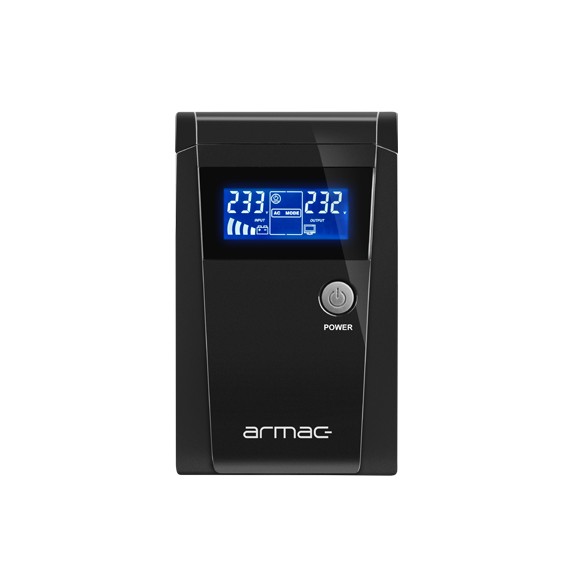 Armac O/850F/LCD gruppo di continuità (UPS) A linea interattiva 0 85 kVA 450 W 2 presa(e) AC Limitato a 3 giorni