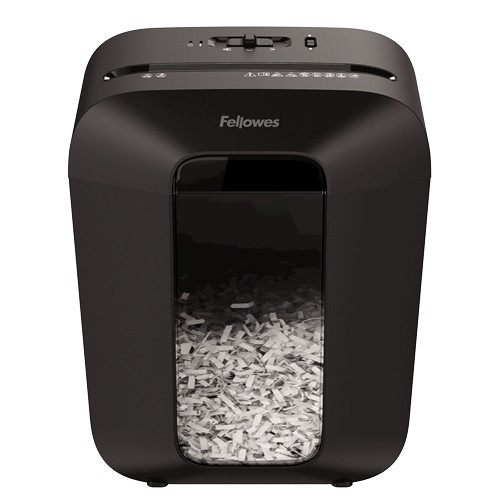 Fellowes Powershred LX50 distruggi documenti Taglio a particelle Nero Fornitura limitata