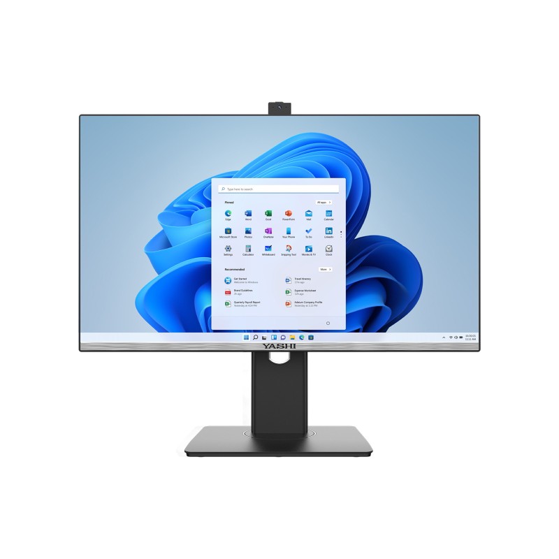 YASHI Quantum S 24 AY62425 Intel® Core™ i3 61 cm (24") 1920 x 1080 Pixel 8 GB DDR4-SDRAM 256 SSD PC All-in-one Windows 11 Pro Duty-free