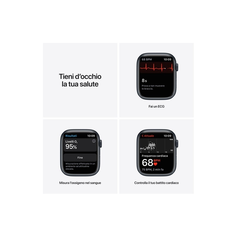 APPLE USATO PREMIUM Apple Watch Nike Series 7 GPS+Cellular 45mm Nuova