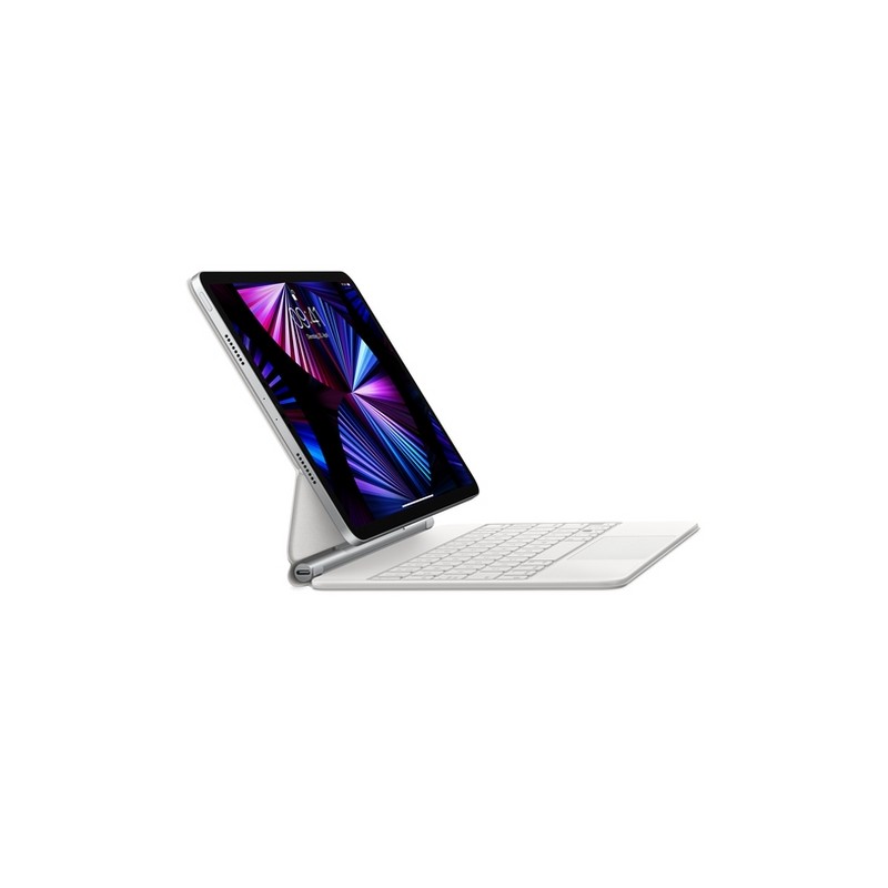 APPLE MAGIC KEYBOARD FOR IPAD PRO 11-INCH (3RD GEN) AND IPAD AIR (4TH GEN) - GERMAN - WHITE - (MIN. 10PZ) Nuovo
