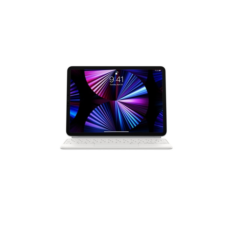 APPLE MAGIC KEYBOARD FOR IPAD PRO 11-INCH (3RD GEN) AND IPAD AIR (4TH GEN) - US ENGLISH - WHITE - (MIN. 10PZ) Vendita