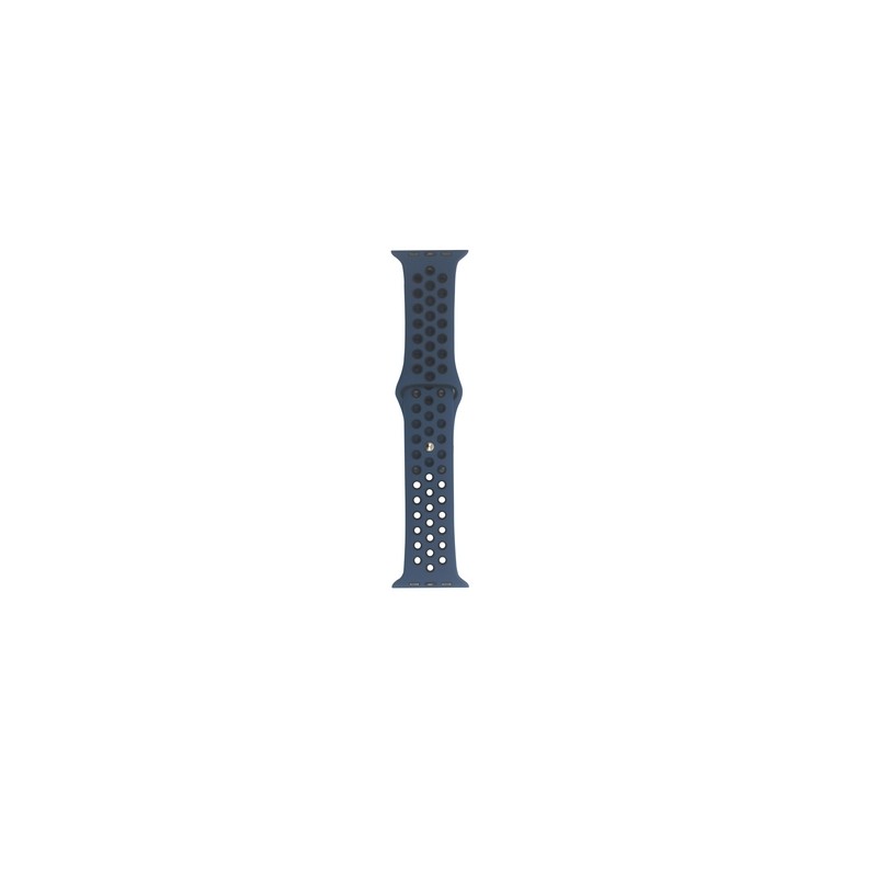 TUNIT Cinturino Apple Watch Sport - 42/44/45 & Serie 10 46mm - Deep Blue and Black In Vendita