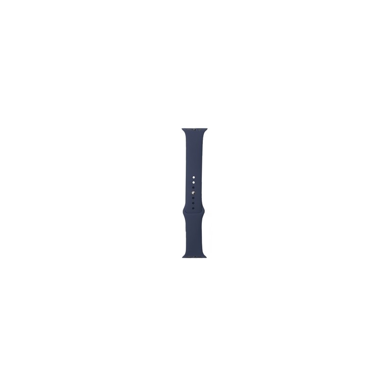 TUNIT Cinturino Apple Watch Silicone - 42/44/45 & Serie 10 46mm - Blue Navy Vendita Economica